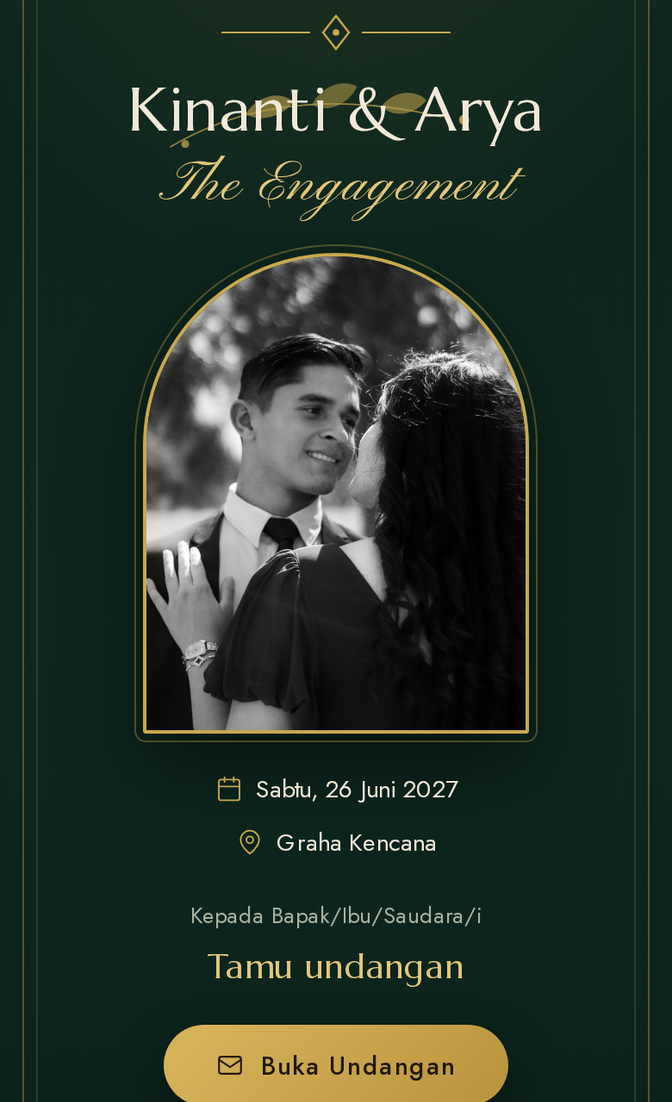 Template undangan digital Sekar Kencana