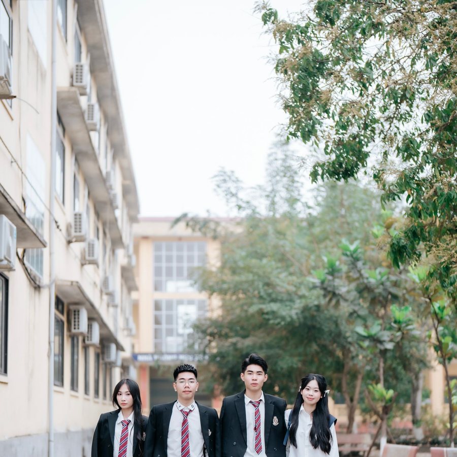 Siswa berlatih bersama
